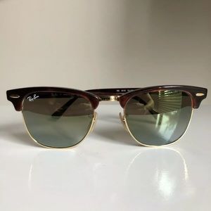Ray-Ban RB3016 Clubmaster Havana/Green Sunglasses